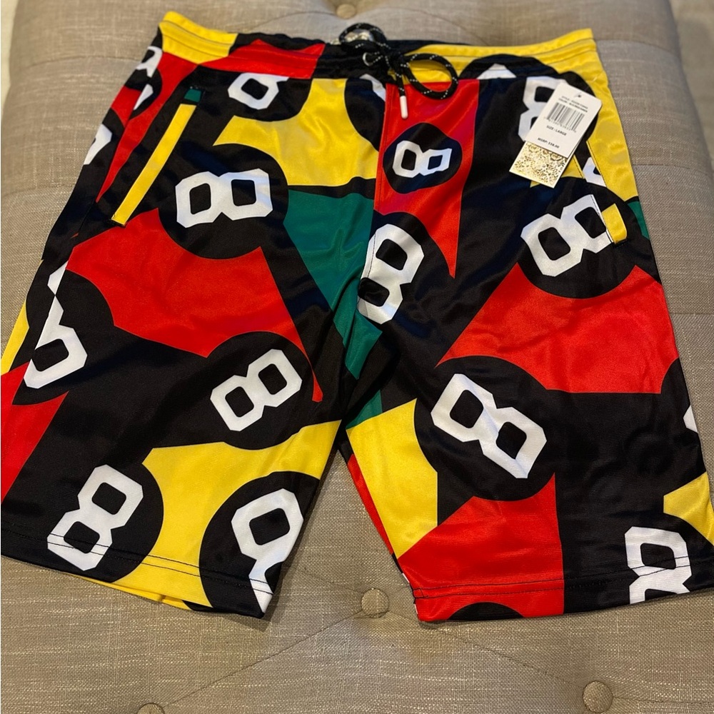 NWT Fresh Prints of Bel-Air 8 Ball by the Drill Company. Men’s Large